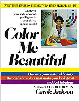 Livre succès populaire américain années 1980 color me beautiful